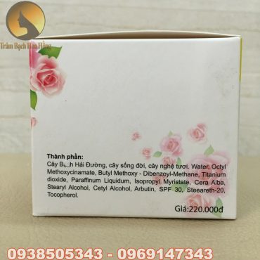 Kem Bạch Hoa Hồng 10g phải