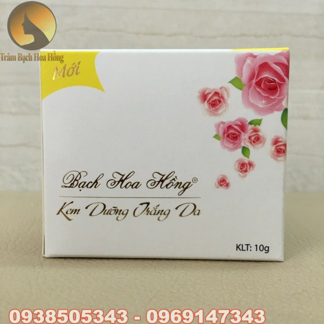 Kem Bạch Hoa Hồng 10g sau