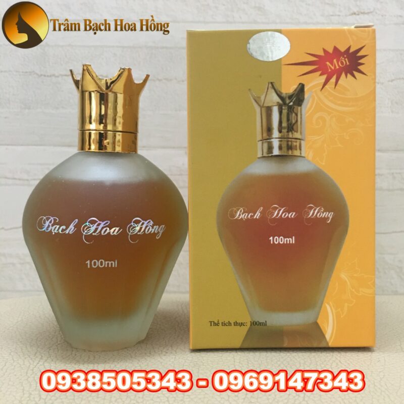 Bạch Hoa Hồng chai thường 2020 thủy tinh